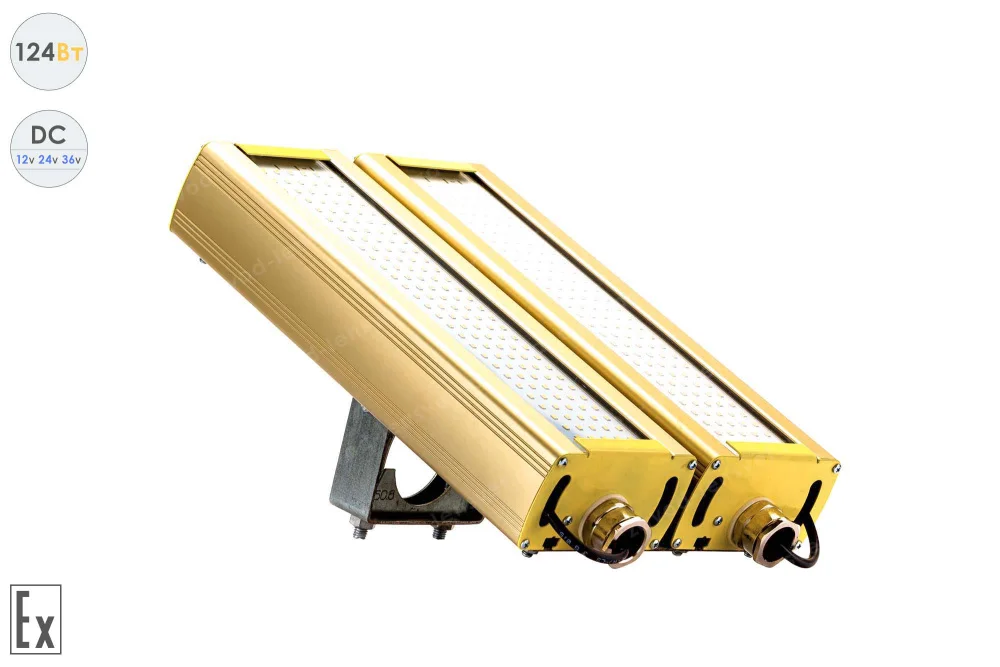 Низковольтный светодиодный светильник Модуль Взрывозащищенный GOLD, универсальный U-2 , 124 Вт, 120° в 