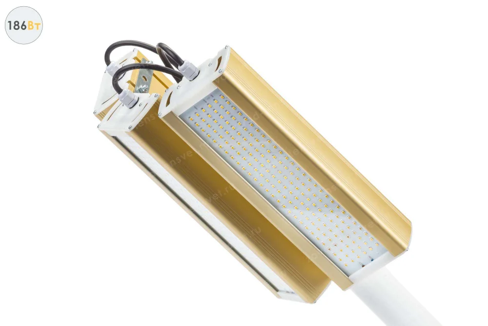 Уличный светодиодный светильник GOLD, консоль KM-3, 186 Вт в 