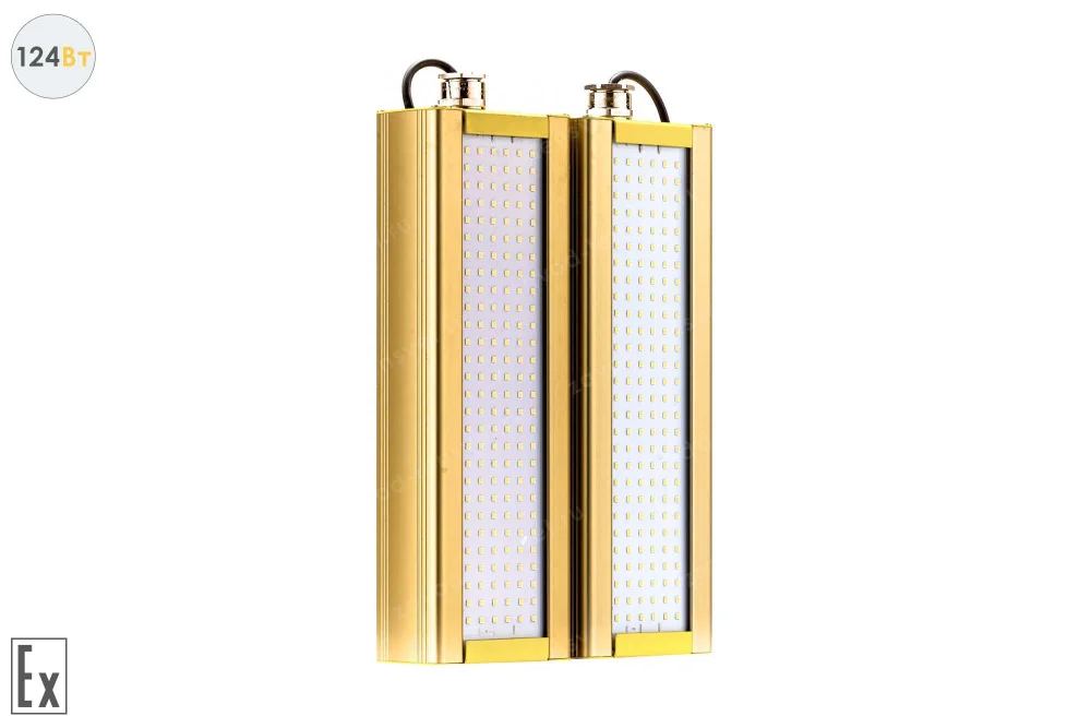 Модуль Взрывозащищенный GOLD, универсальный U-2, 124 Вт, светодиодный светильник в 