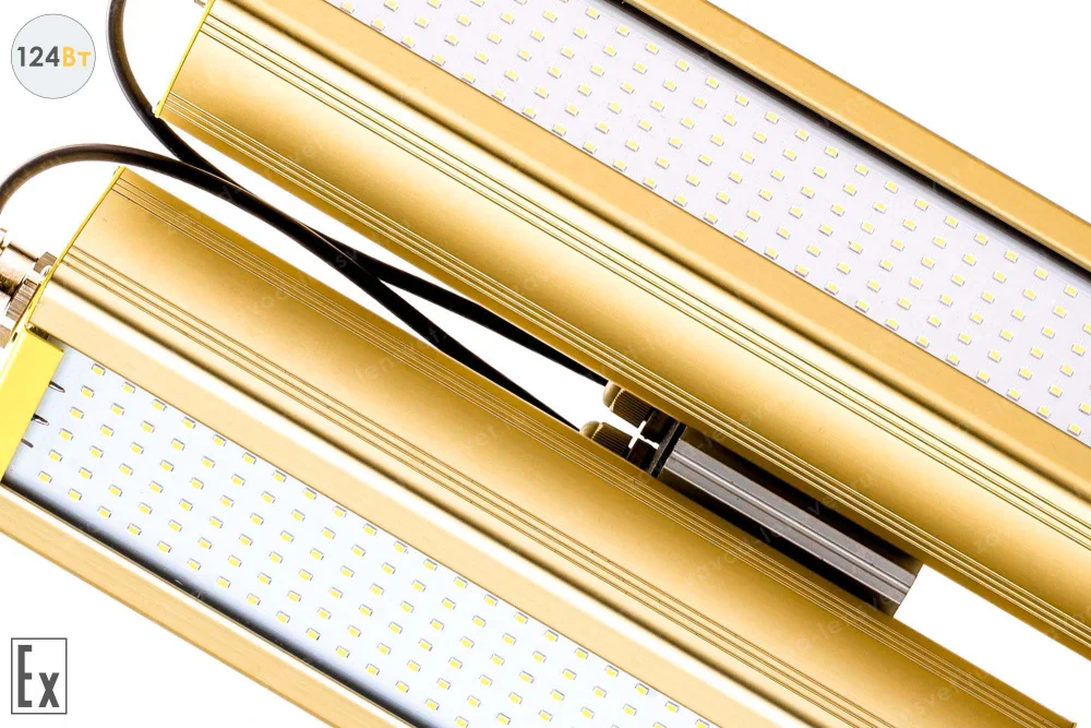 Модуль Взрывозащищенный GOLD, консоль KM-2, 124 Вт, светодиодный светильник в 