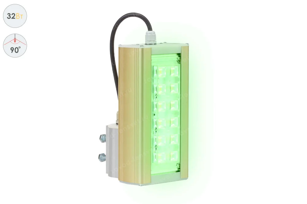 Архитектурный светодиодный светильник LSS-AR-K-018-32-90-G-67 в 