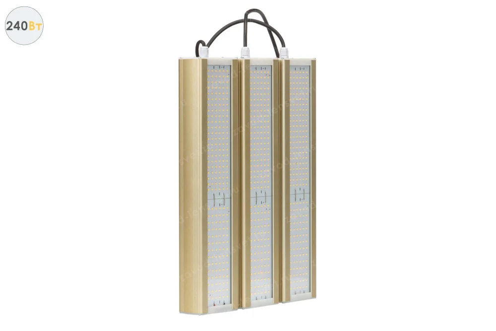 Уличный светодиодный светильник GOLD, универсальный U-3, 240 Вт в 