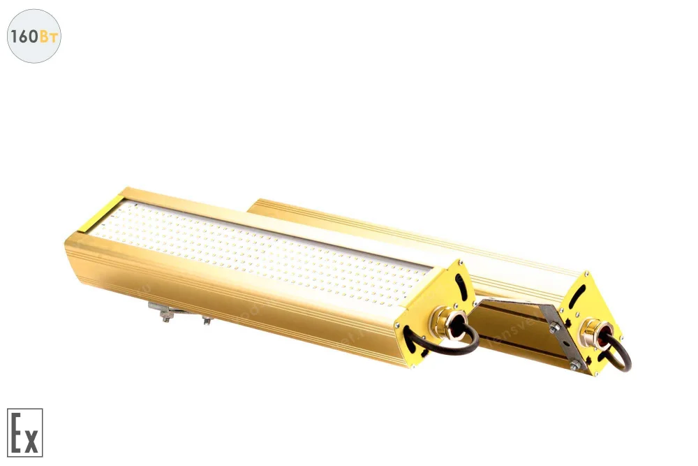 Модуль Взрывозащищенный GOLD, универсальный UM-2, 160 Вт, светодиодный светильник в 