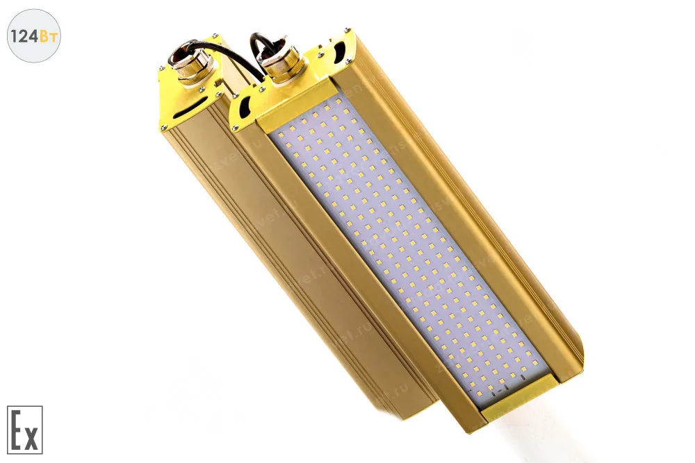 Модуль Взрывозащищенный GOLD, консоль KM-2, 124 Вт, светодиодный светильник в 