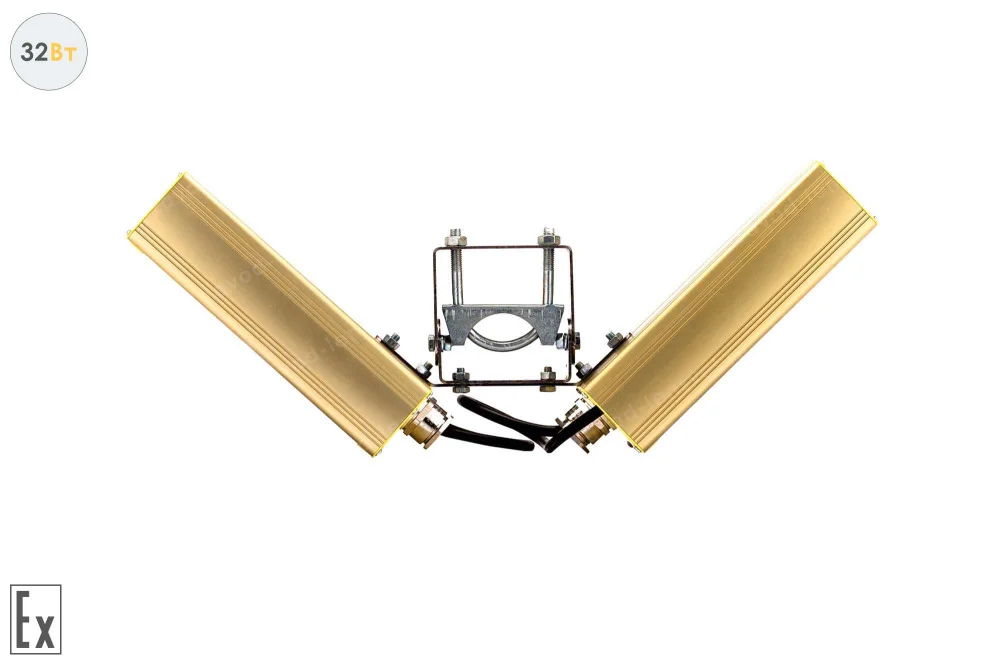 Модуль Взрывозащищенный Галочка GOLD, универсальный, 32 Вт, светодиодный светильник в 