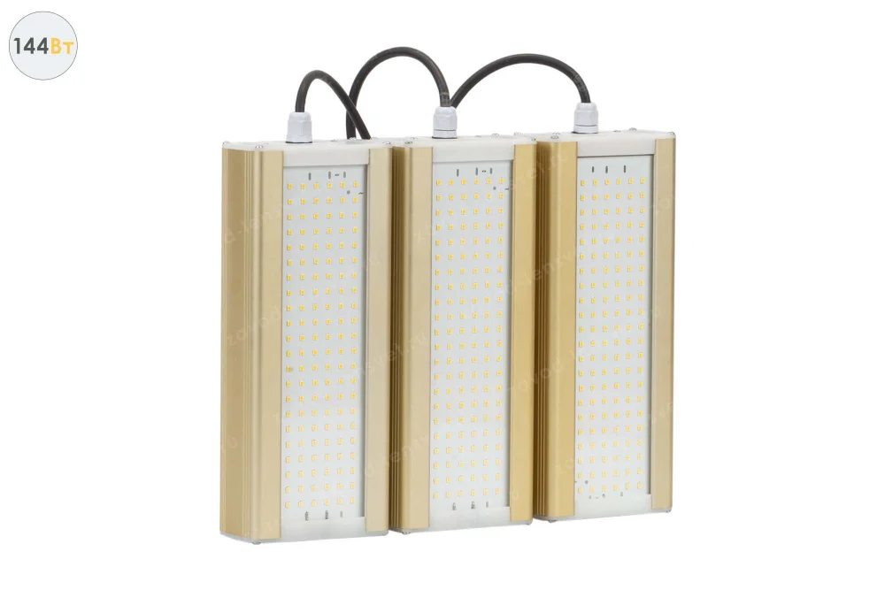 Уличный светодиодный светильник GOLD, консоль K-3, 144 Вт в 