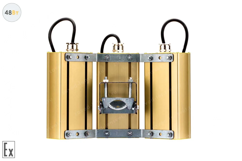 Модуль Взрывозащищенный GOLD, универсальный UM-3, 48 Вт, светодиодный светильник в 