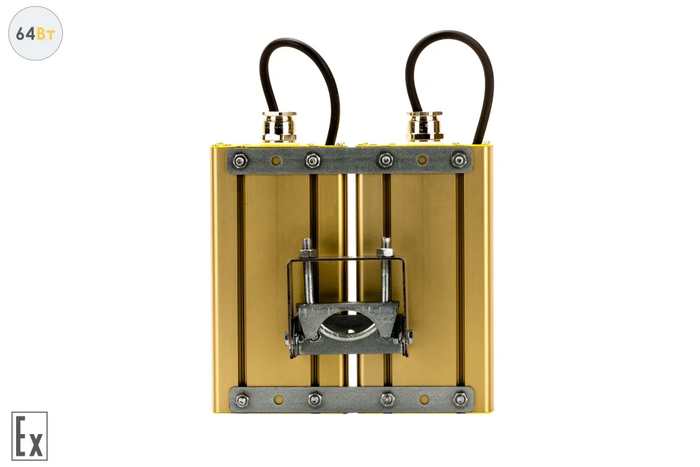 Модуль Взрывозащищенный GOLD, универсальный U-2, 64 Вт, светодиодный светильник в 