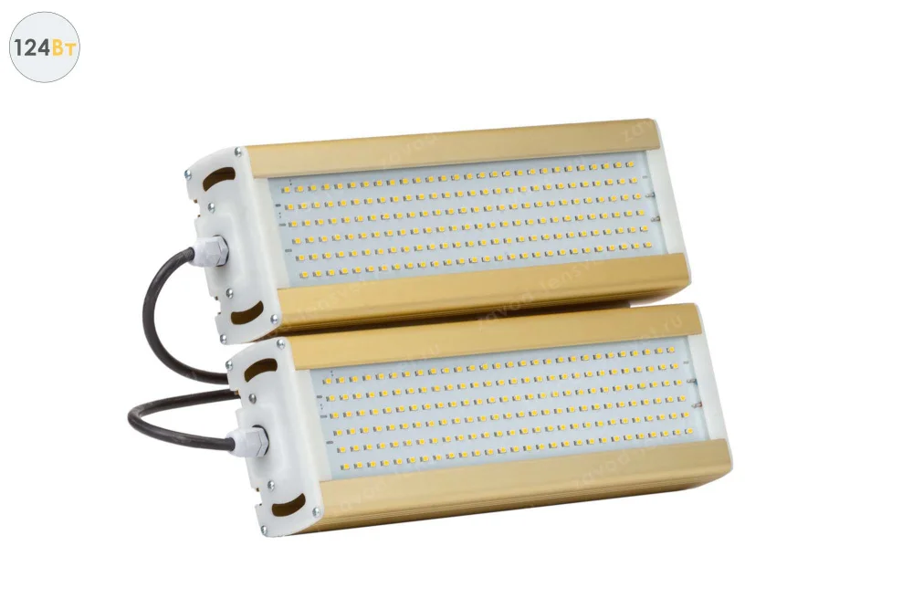 Уличный светодиодный светильник GOLD, консоль K-2, 124 Вт в 