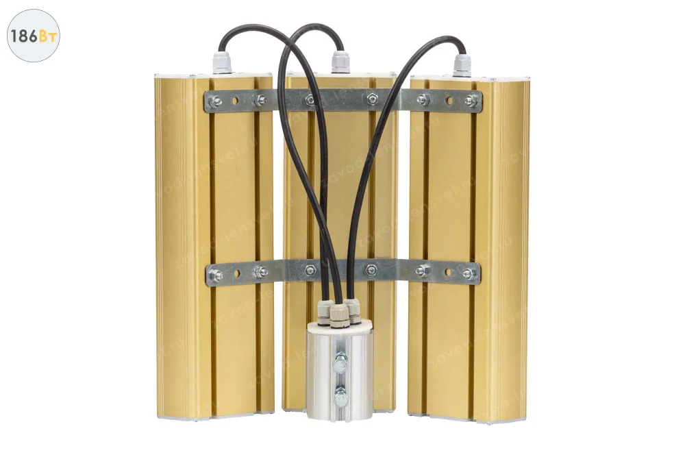 Уличный светодиодный светильник GOLD, консоль KM-3, 186 Вт в 