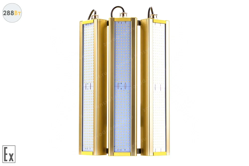 Модуль Взрывозащищенный GOLD, универсальный UM-3, 288 Вт, светодиодный светильник в 