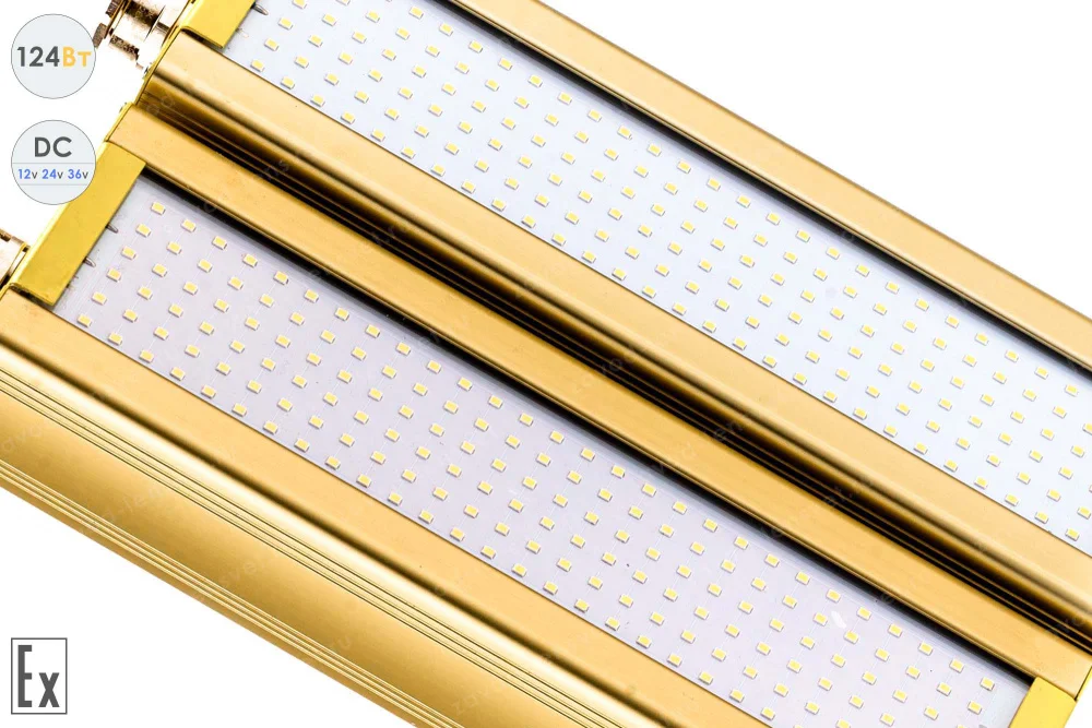 Низковольтный светодиодный светильник Модуль Взрывозащищенный GOLD, универсальный U-2 , 124 Вт, 120° в 
