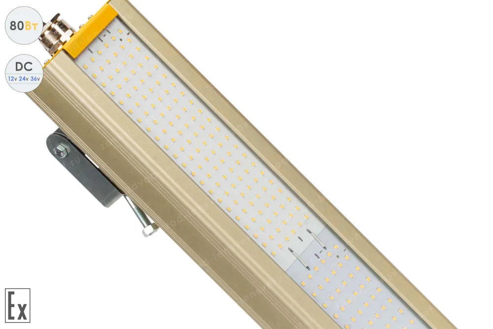 Низковольтный светодиодный светильник Модуль Взрывозащищенный GOLD, универсальный U-1 , 80 Вт, 120° в 