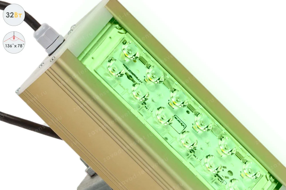 Архитектурный светодиодный светильник LSS-AR-U-018-32-136X78-G-67 в 