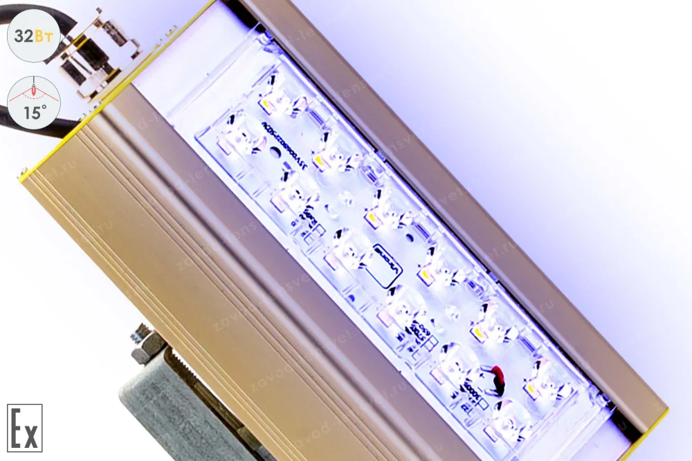 Светодиодный светильник LSS-AR-U-018-1EX/2EX-32-15-B-67 в 