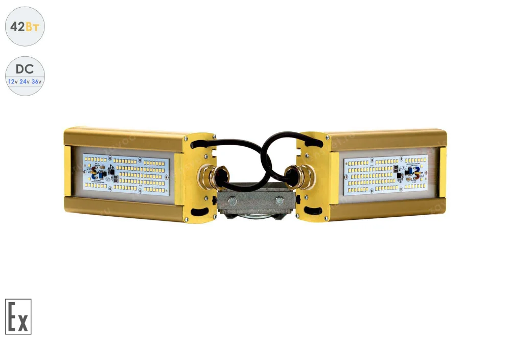 Низковольтный светодиодный светильник Модуль Взрывозащищенный Галочка GOLD, универсальный, 42 Вт, 120° в 