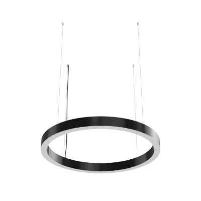 Дизайнерский светодиодный светильник Geniled Art Ring d500 h60 w50 32Вт 4000К 90Ra Черный в 