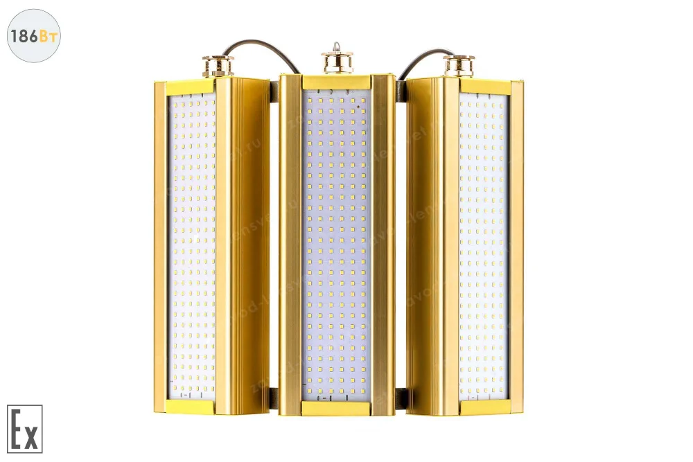 Модуль Взрывозащищенный GOLD, консоль KM-3, 186 Вт, светодиодный светильник в 