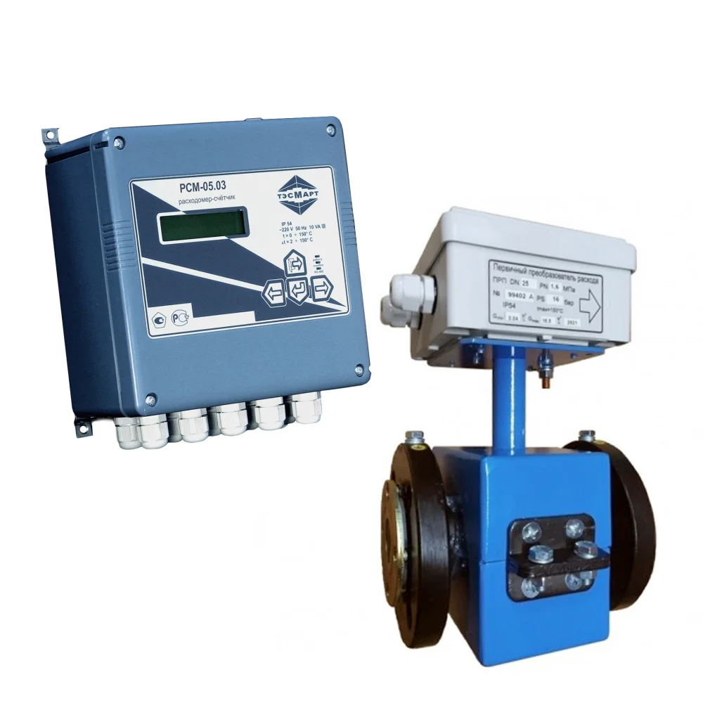 Расходомер одноканальный тип РСМ-05.03 исполнение ХВС - 2