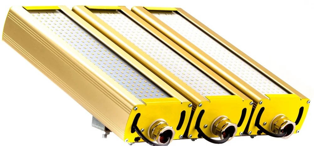Низковольтный светодиодный светильник Модуль Взрывозащищенный GOLD, универсальный U-3 , 186 Вт, 130Х120° в 