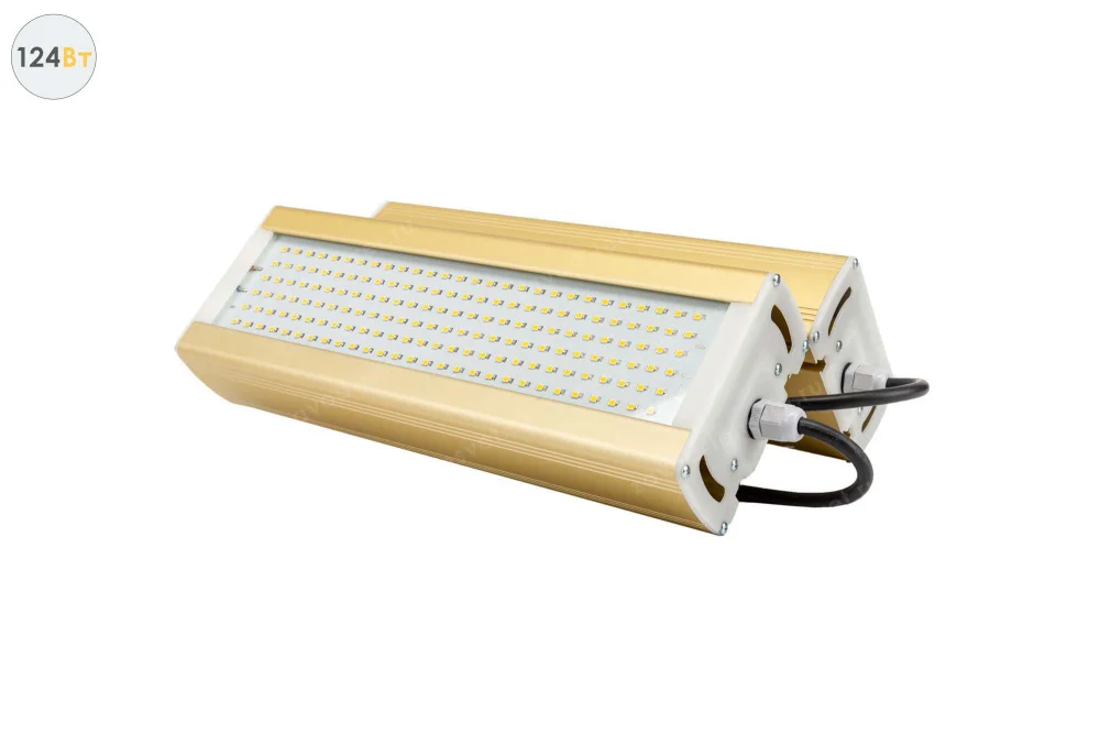 Уличный светодиодный светильник GOLD, консоль KM-2, 124 Вт в 