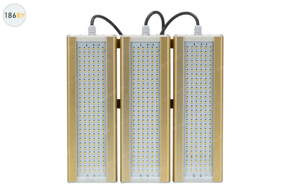 Уличный светодиодный светильник GOLD, консоль K-3, 186 Вт в 