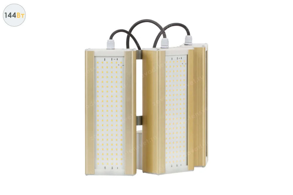 Уличный светодиодный светильник GOLD, консоль KM-3, 144 Вт в 