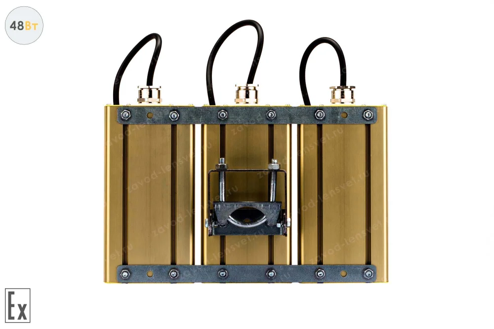 Модуль Взрывозащищенный GOLD, универсальный U-3, 48 Вт, светодиодный светильник в 