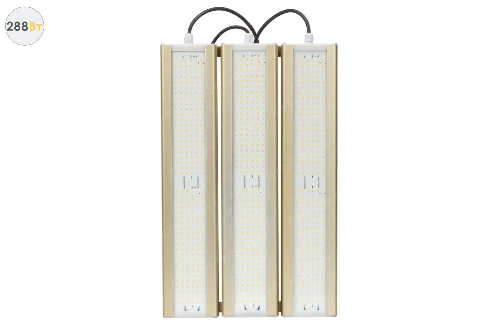 Уличный светодиодный светильник GOLD, универсальный U-3, 288 Вт в 