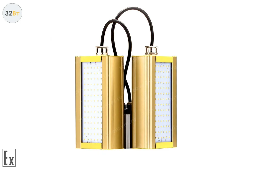 Модуль Взрывозащищенный GOLD, консоль KM-2, 32 Вт, светодиодный светильник в 