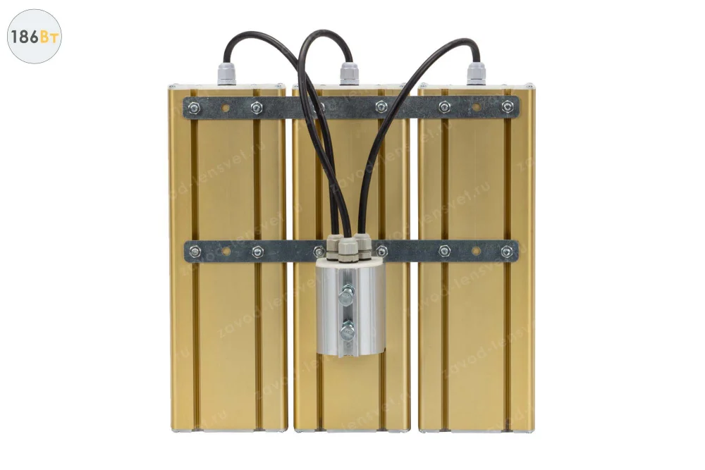 Уличный светодиодный светильник GOLD, консоль K-3, 186 Вт в 