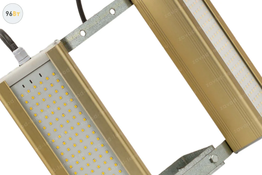 Уличный светодиодный светильник GOLD, универсальный UM-2, 96 Вт в 