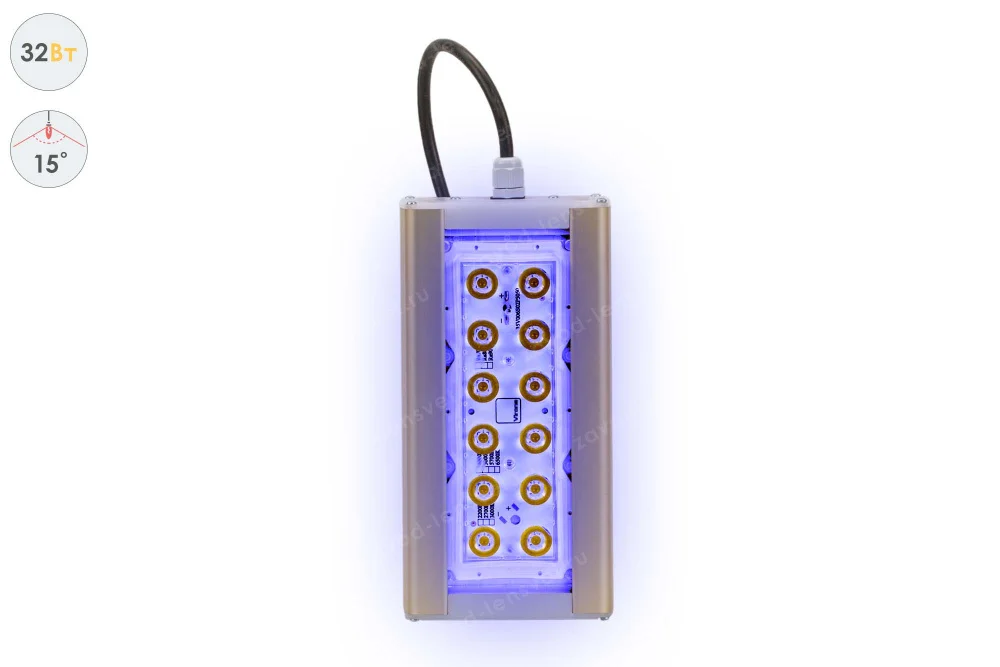 Архитектурный светодиодный светильник LSS-AR-U-018-32-15-B-67 в 