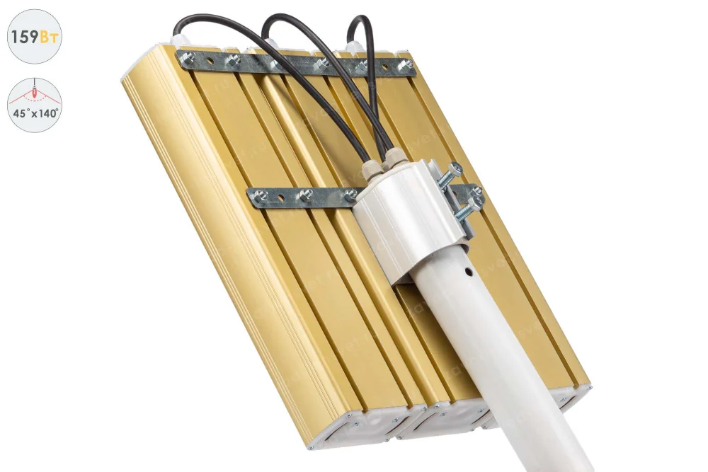 Магистраль GOLD, консоль K-3, 159 Вт, 45X140°, светодиодный светильник в 
