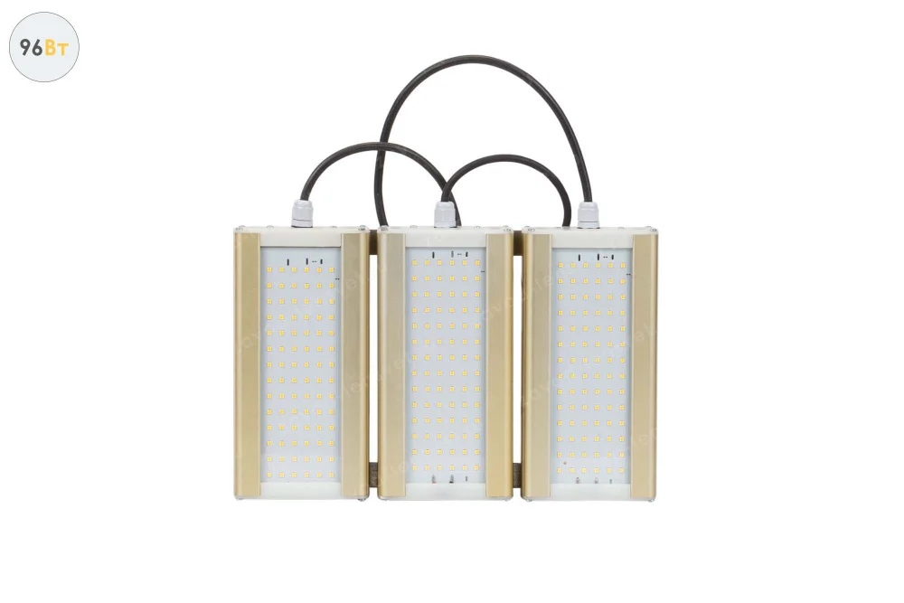 Уличный светодиодный светильник GOLD, универсальный U-3, 96 Вт в 