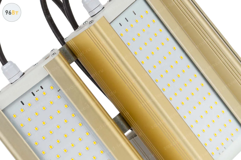 Уличный светодиодный светильник GOLD, консоль KM-3, 96 Вт в 