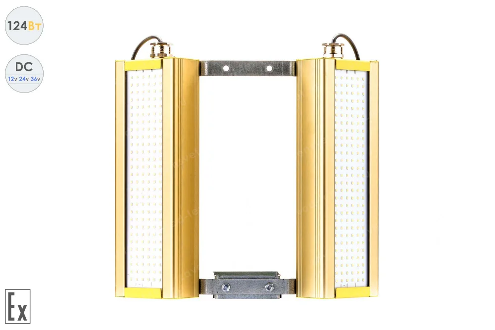 Низковольтный светодиодный светильник Модуль Взрывозащищенный GOLD, универсальный UM-2 , 124 Вт, 120° в 