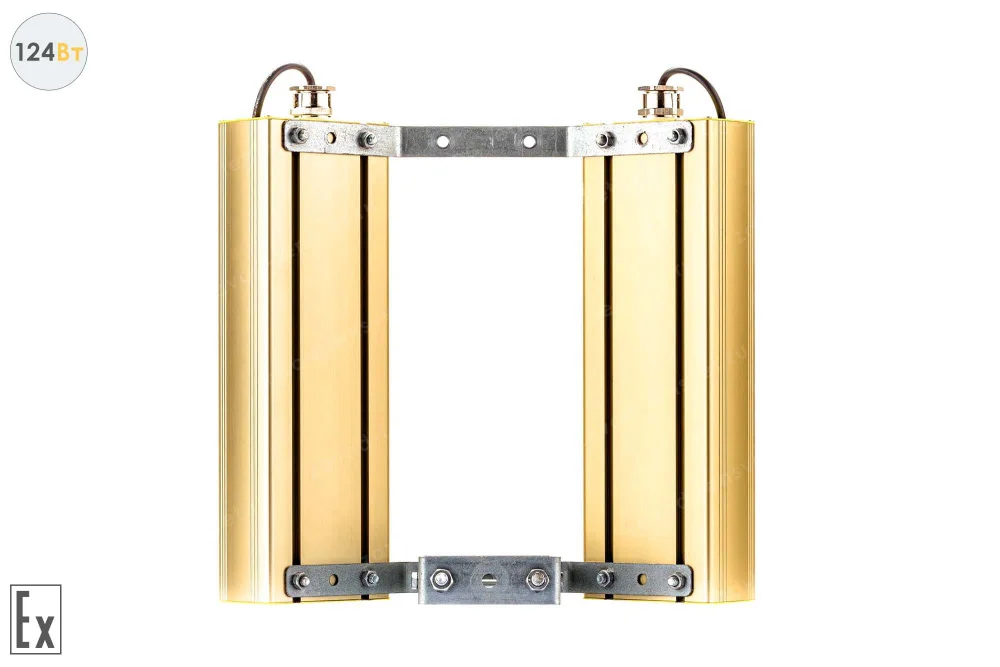 Модуль Взрывозащищенный GOLD, универсальный UM-2, 124 Вт, светодиодный светильник в 