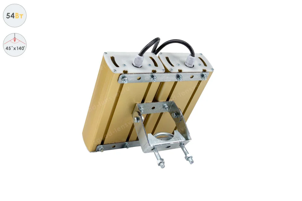 Магистраль GOLD, универсальный U-2, 54 Вт, 45X140°, светодиодный светильник в 