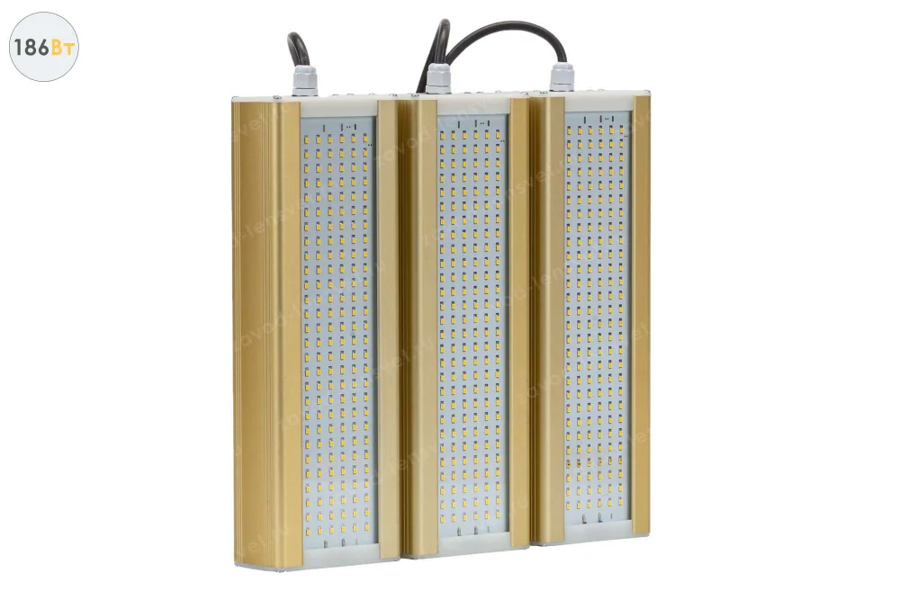 Уличный светодиодный светильник GOLD, консоль K-3, 186 Вт в 