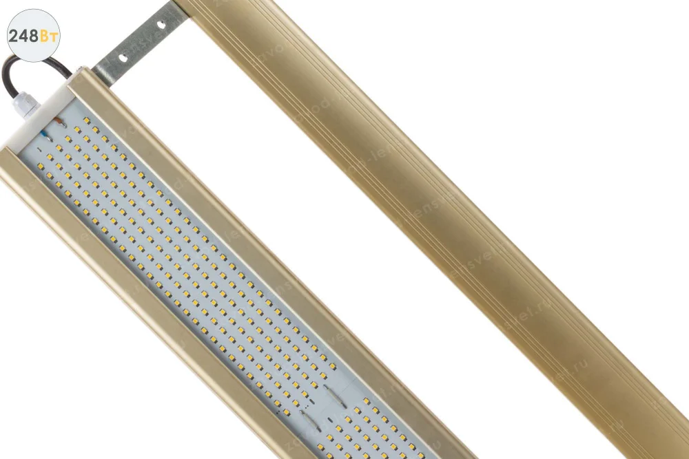 Уличный светодиодный светильник GOLD, универсальный UM-2, 248 Вт в 