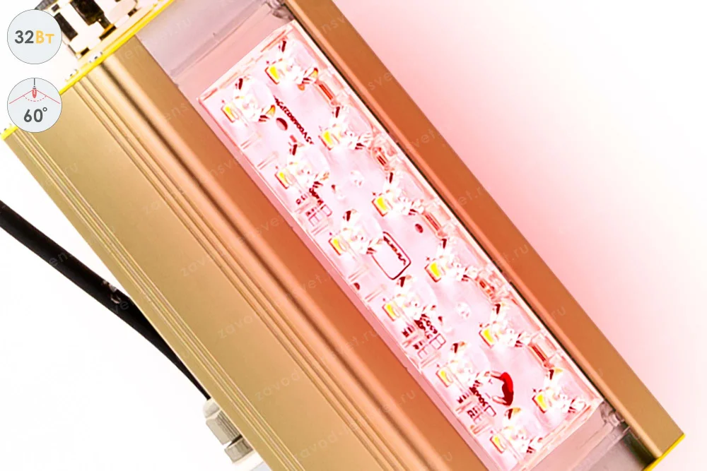 Светодиодный светильник LSS-AR-K-018-1EX/2EX-32-60-R-67 в 