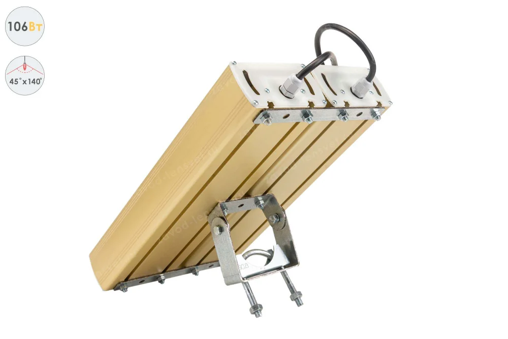 Магистраль GOLD, универсальный U-2, 106 Вт, 45X140°, светодиодный светильник в 