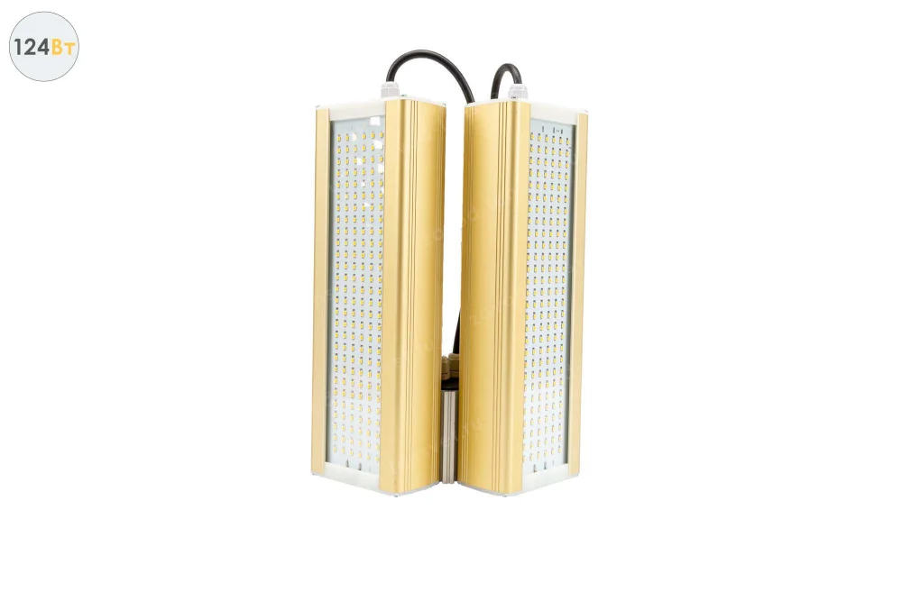 Уличный светодиодный светильник GOLD, консоль KM-2, 124 Вт в 