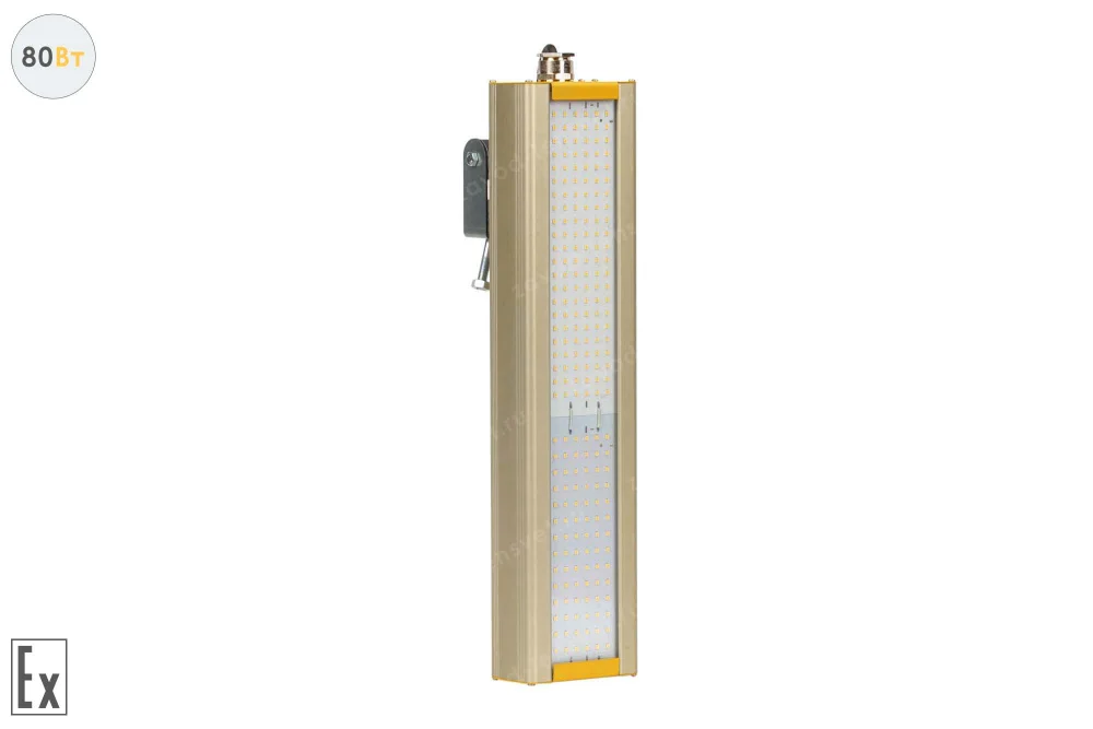 Модуль Взрывозащищенный GOLD, универсальный U-1, 80 Вт, светодиодный светильник в 