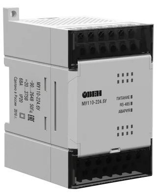 МУ110 модули аналогового вывода (AO) в 