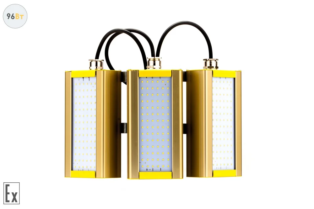 Модуль Взрывозащищенный GOLD, консоль KM-3, 96 Вт, светодиодный светильник в 