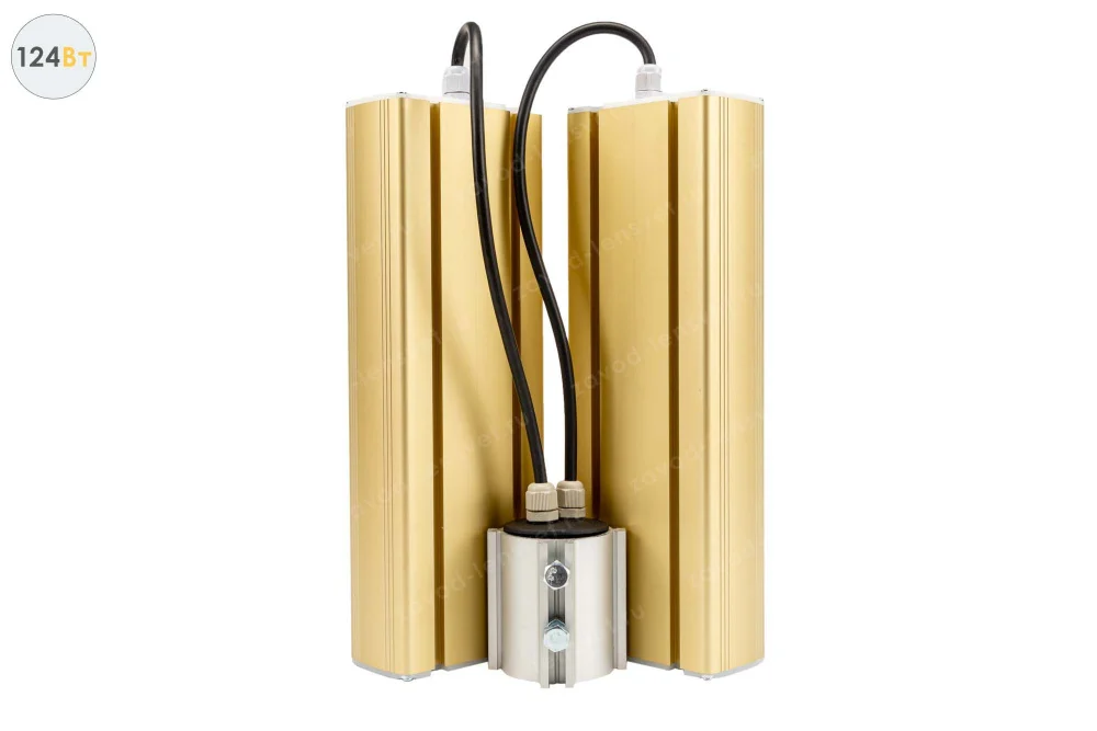 Уличный светодиодный светильник GOLD, консоль KM-2, 124 Вт в 