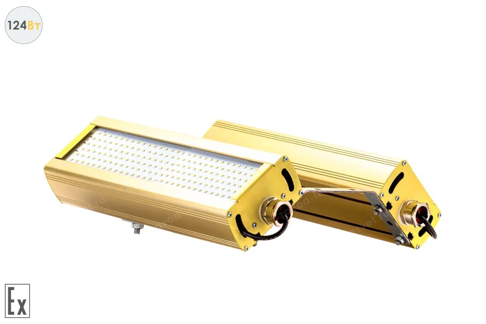 Модуль Взрывозащищенный GOLD, универсальный UM-2, 124 Вт, светодиодный светильник в 
