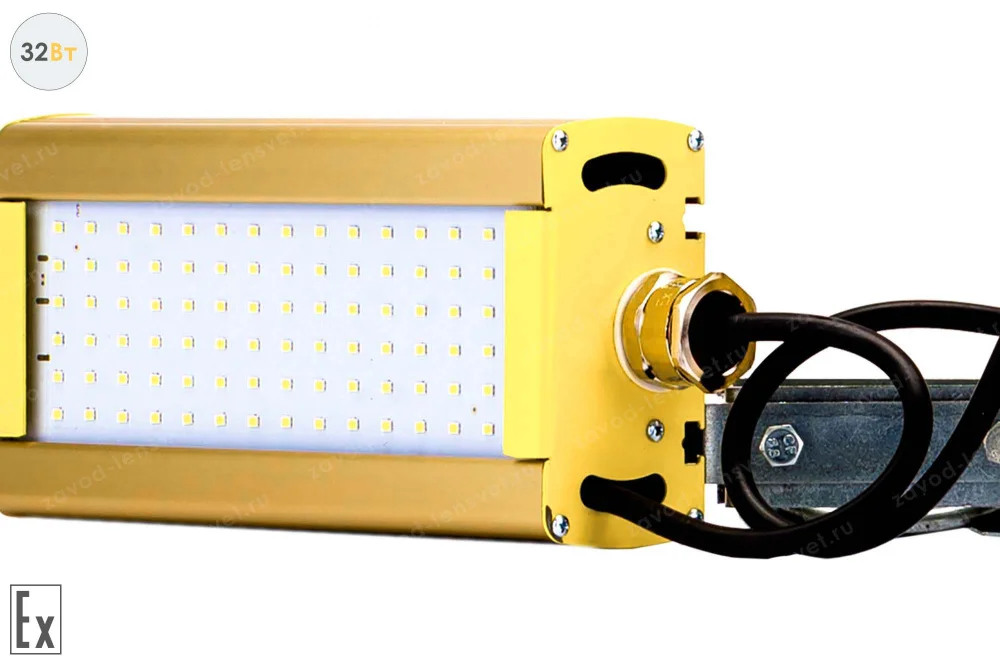 Модуль Взрывозащищенный Галочка GOLD, универсальный, 32 Вт, светодиодный светильник в 